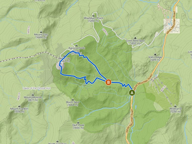 Mount Washington via Huntington Ravine and Lion Head Trail | hike | Komoot